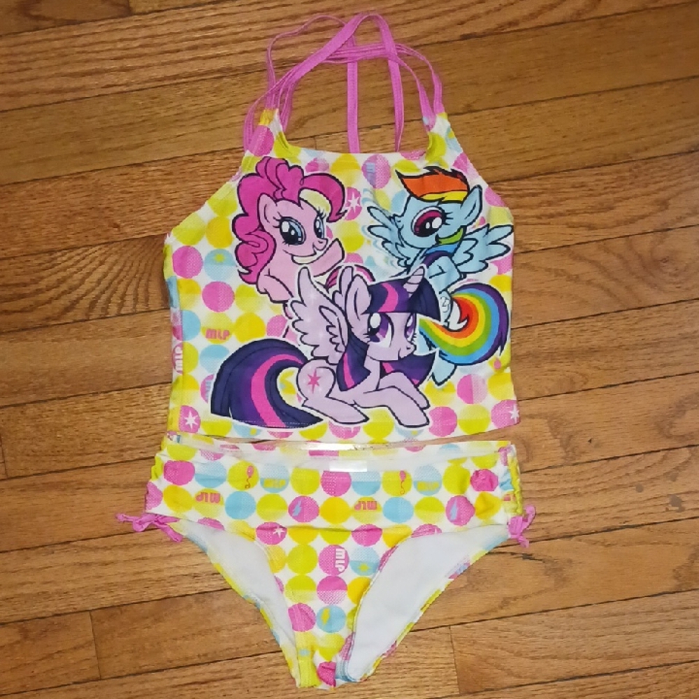 My Little Pony Kids Swim Set - Pink and Yellow